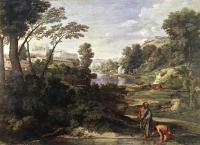 Poussin, Nicolas - Landscape with Diogenes